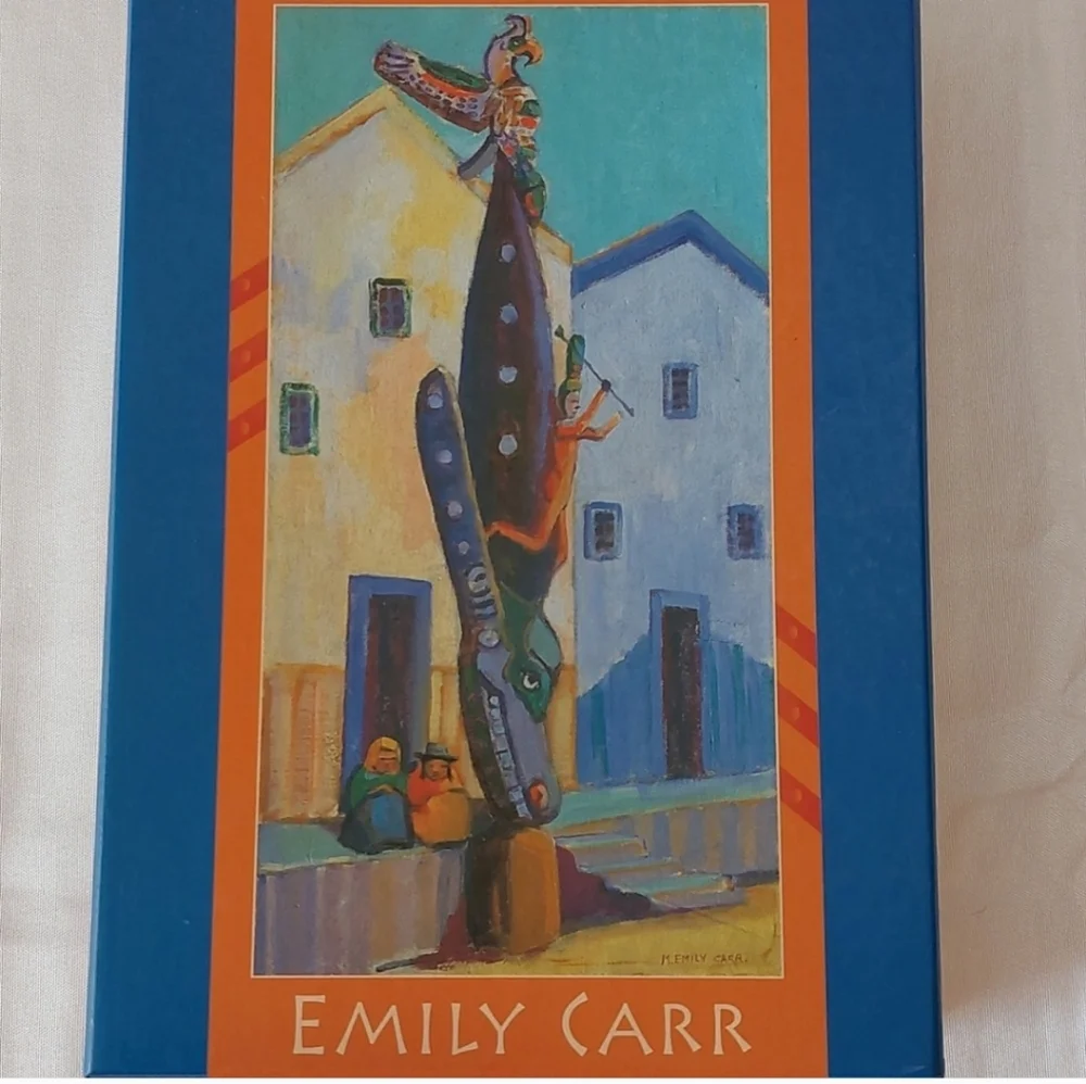 Emily Carr 16 Card Indiginous Scenes Notecard Set NEW
